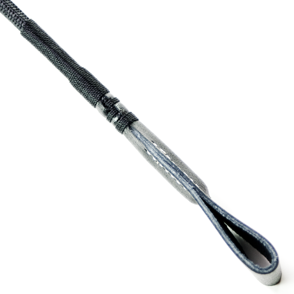 Black 18 inch Riding Crop with Wide fob